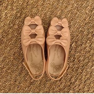 VIVIENNE WESTWOOD MINI MELISSA BISCUIT TRIPLE BOW